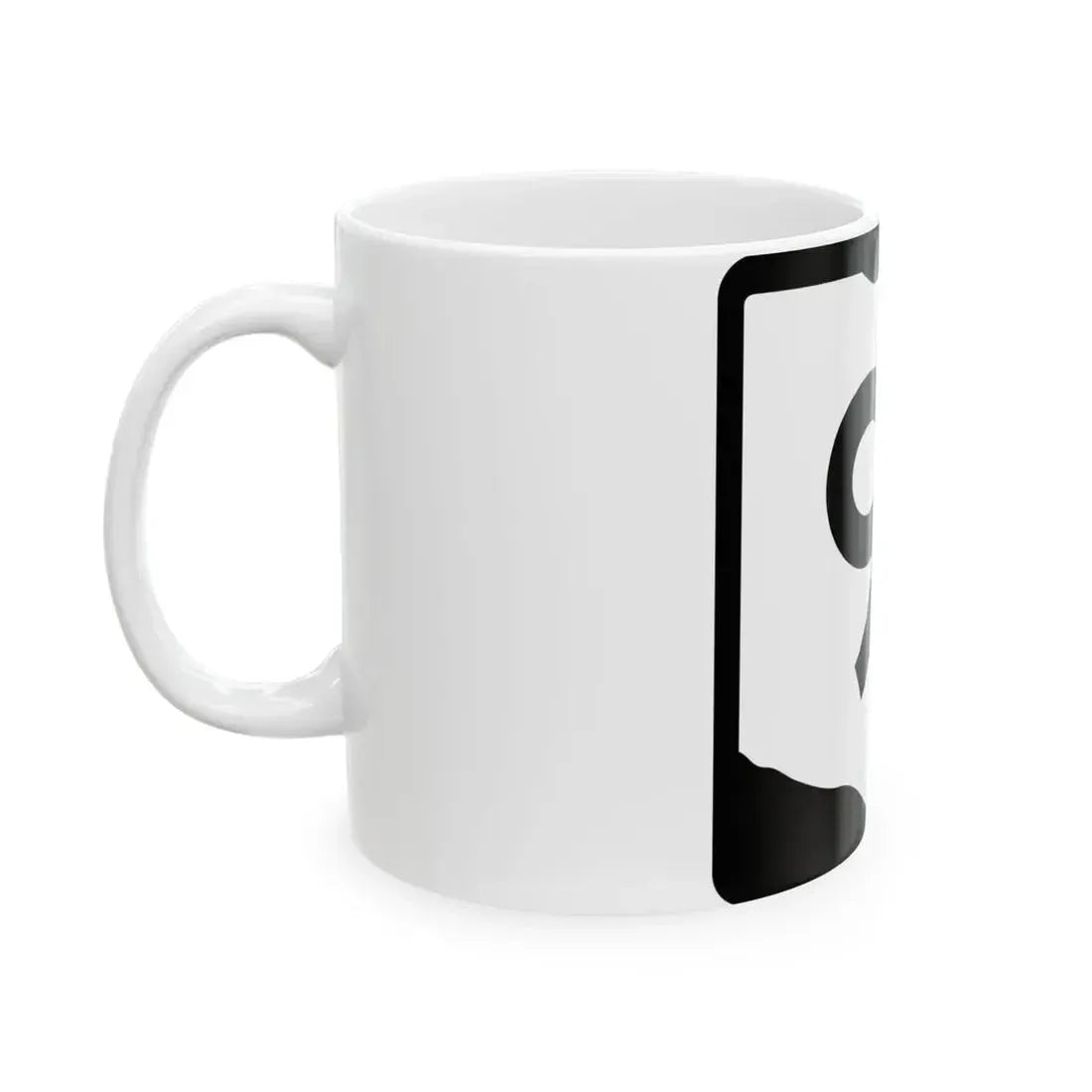 OH-91 (Ohio) (Road Sign) White Coffee Mug - Go Mug Yourself