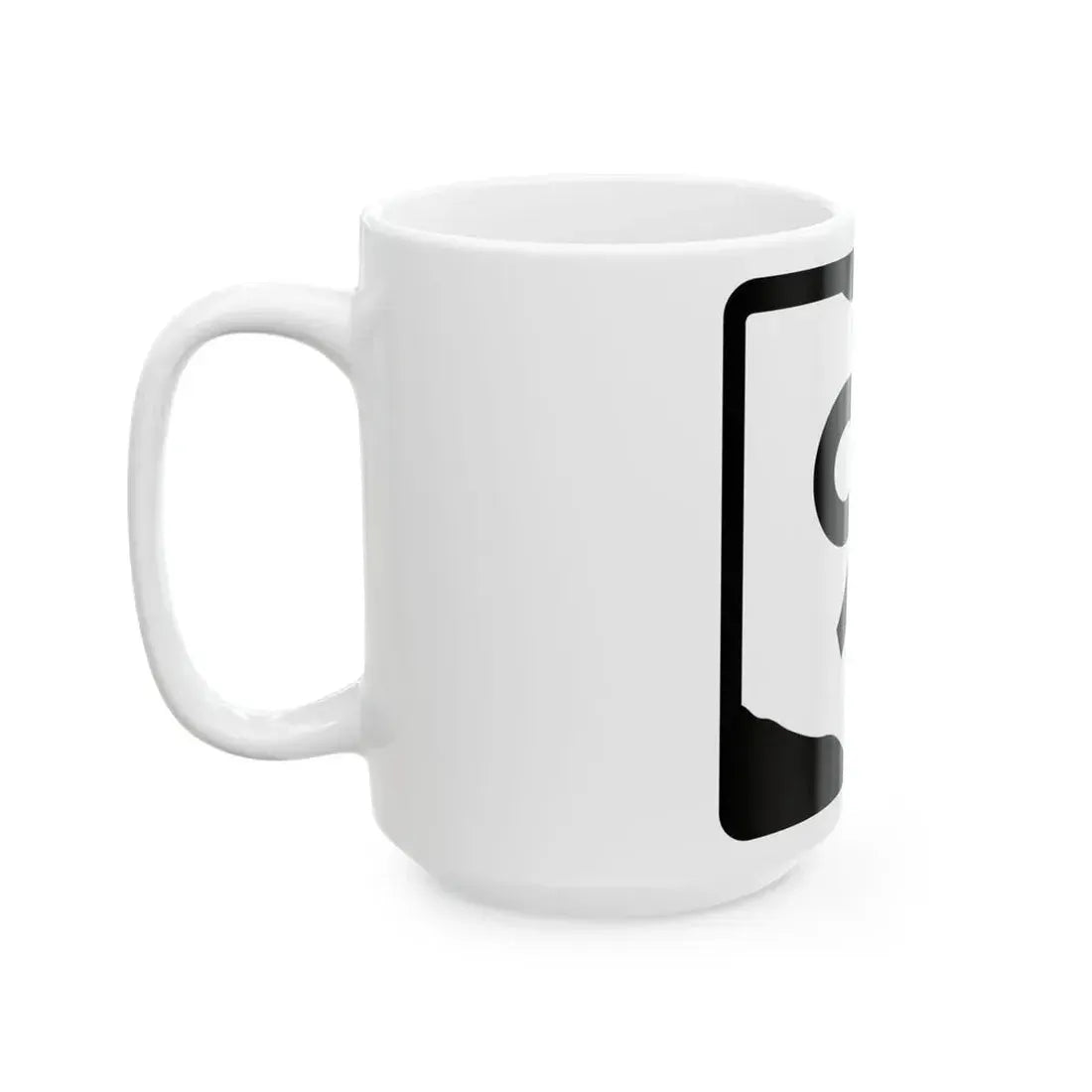 OH-91 (Ohio) (Road Sign) White Coffee Mug - Go Mug Yourself