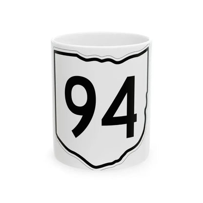 OH-94 1960 (Ohio) (Road Sign) White Coffee Mug 11oz - Go Mug Yourself