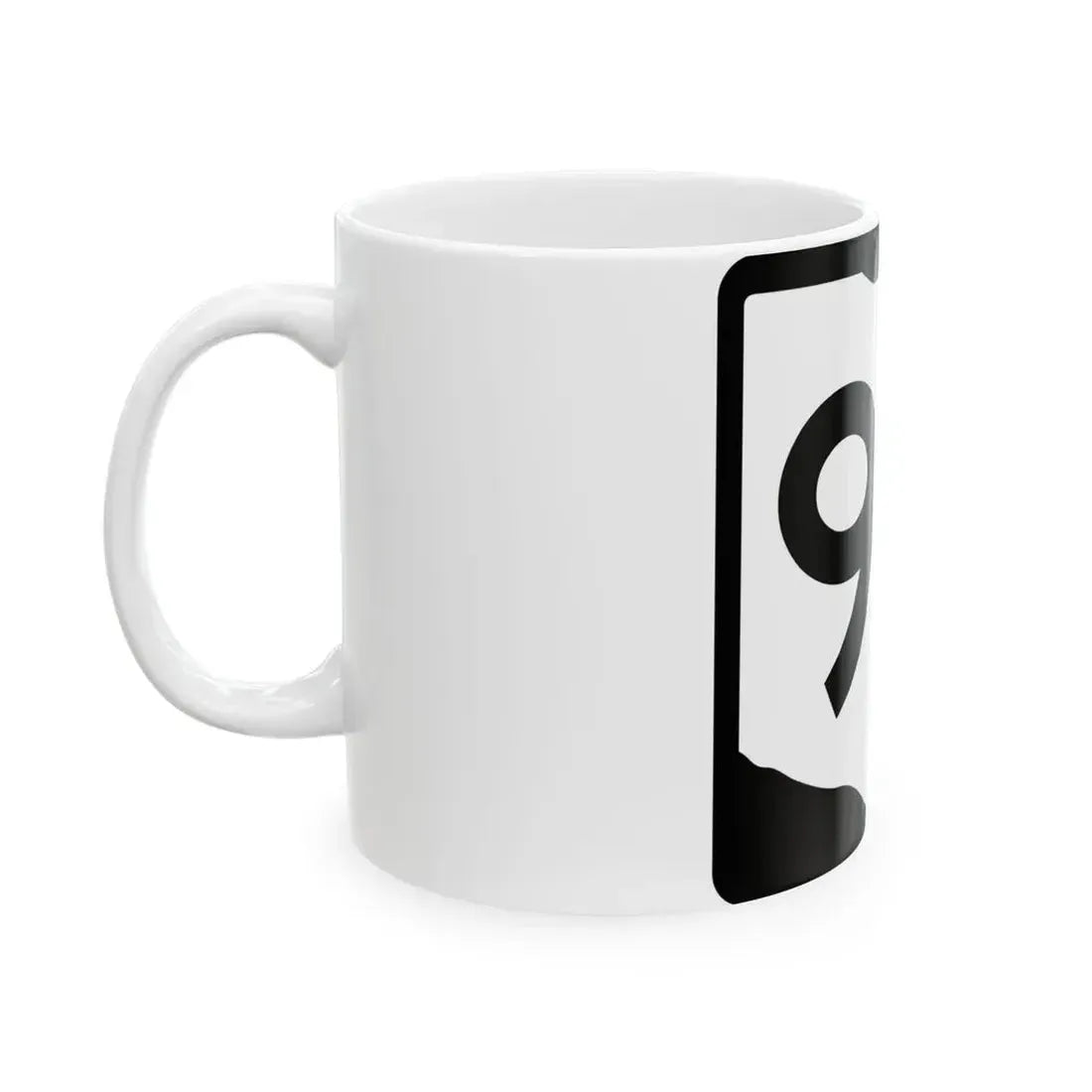 OH-94 (Ohio) (Road Sign) White Coffee Mug - Go Mug Yourself