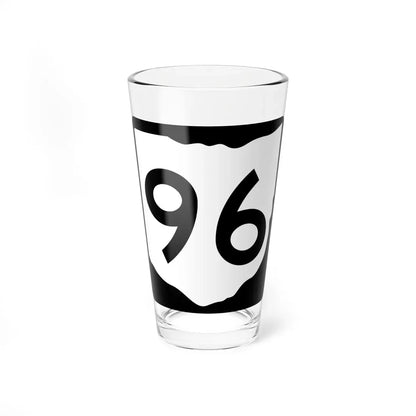 OH-96 (Ohio) (Road Sign) Pint Glass 16oz 16oz - Go Mug Yourself
