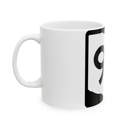 OH-97 (Ohio) (Road Sign) White Coffee Mug - Go Mug Yourself
