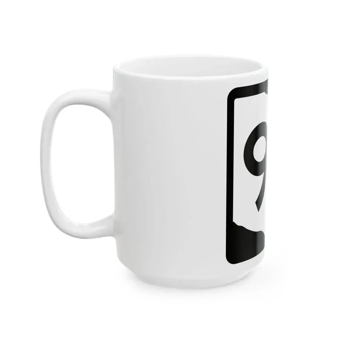 OH-98 (Ohio) (Road Sign) White Coffee Mug - Go Mug Yourself