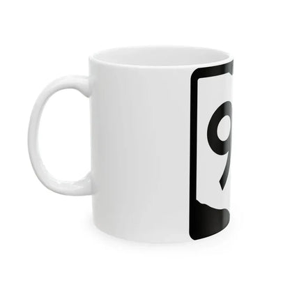 OH-99 (Ohio) (Road Sign) White Coffee Mug - Go Mug Yourself