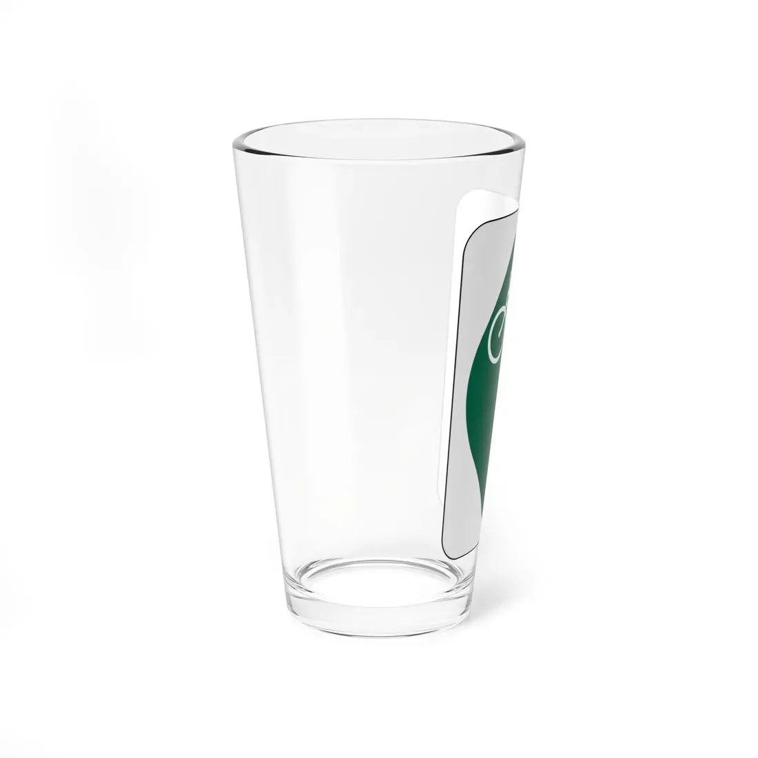 OH Bike 1 (Ohio) (Road Sign) Pint Glass 16oz - Go Mug Yourself