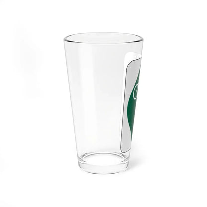 OH Bike 1 (Ohio) (Road Sign) Pint Glass 16oz - Go Mug Yourself
