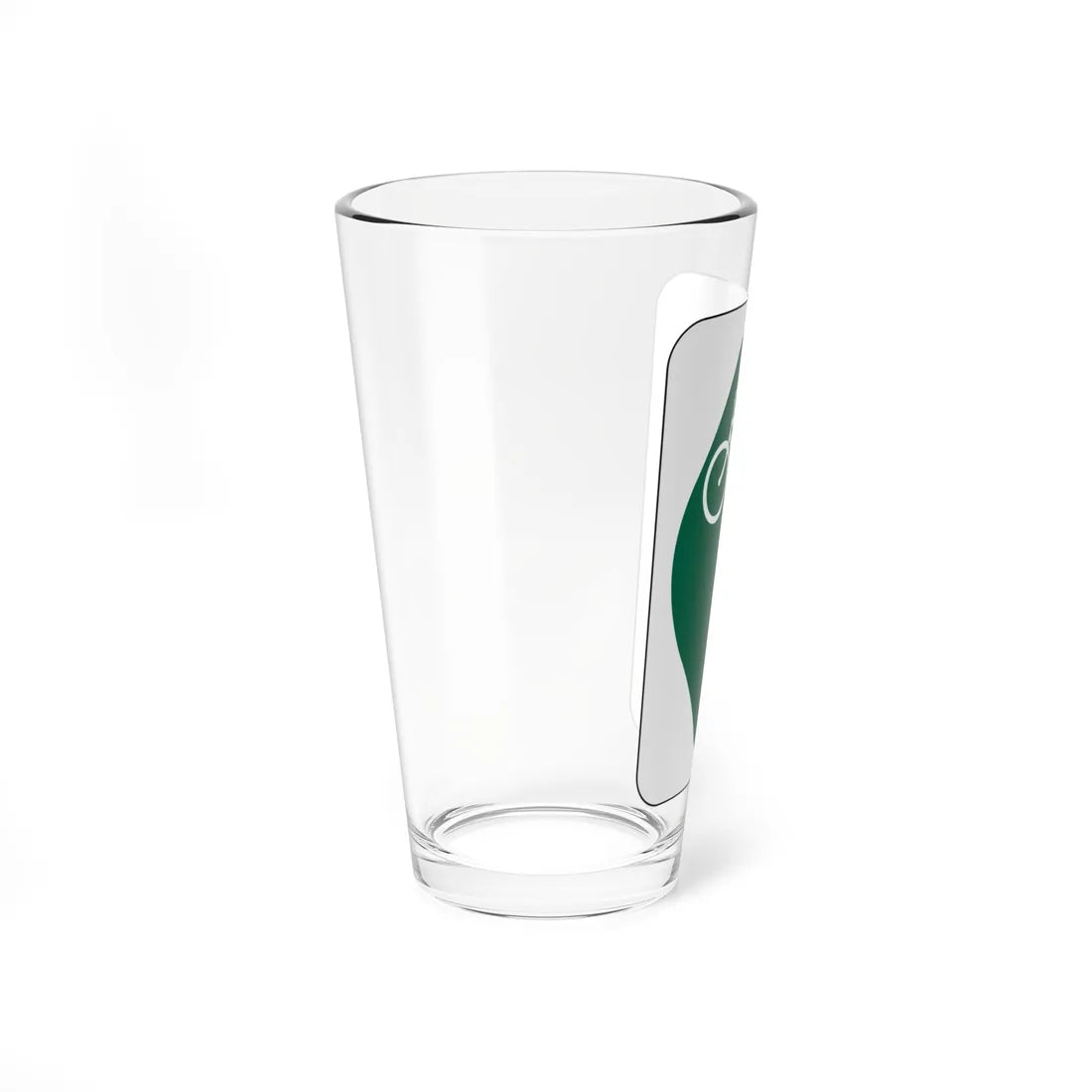 OH Bike 1 (Ohio) (Road Sign) Pint Glss 16oz - Go Mug Yourself