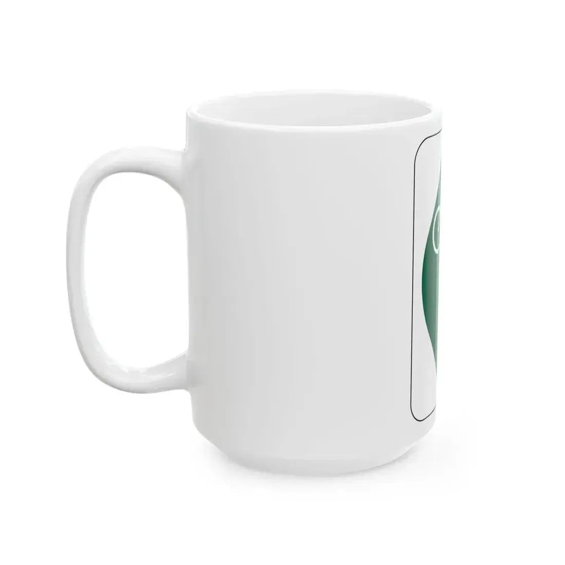 OH Bike 1 (Ohio) (Road Sign) White Coffee Mug - Go Mug Yourself