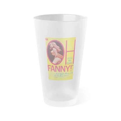 OH FANNY! 1971 Movie Poster - Frosted Pint Glass 16oz 16oz Frosted - Go Mug Yourself