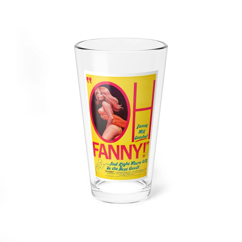 OH FANNY! 1971 Movie Poster - Pint Glass 16oz-16oz-Go Mug Yourself