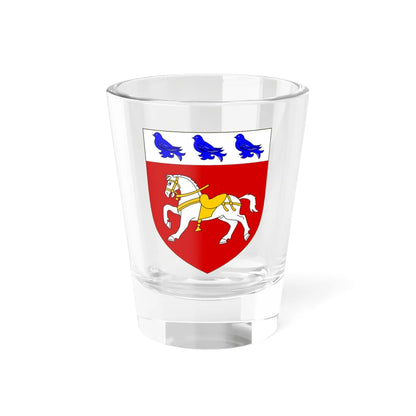 OHalloran arms no lizard crest (Ireland) (Coat of Arms) Shot Glass 1.5oz 1.5oz - Go Mug Yourself