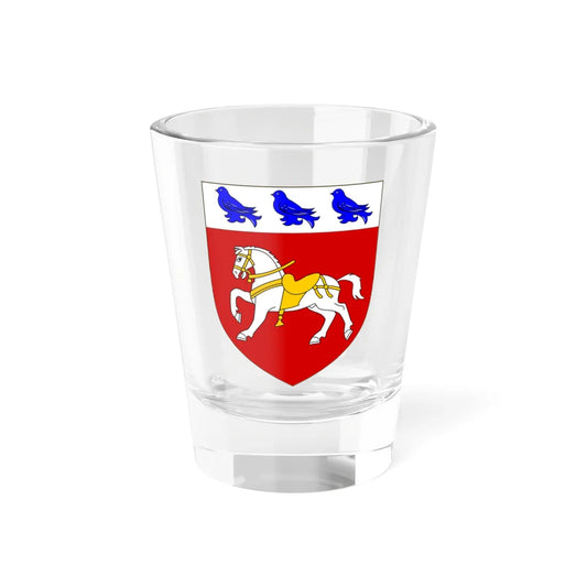 OHalloran arms no lizard crest (Ireland) (Coat of Arms) Shot Glass 1.5oz 1.5oz - Go Mug Yourself