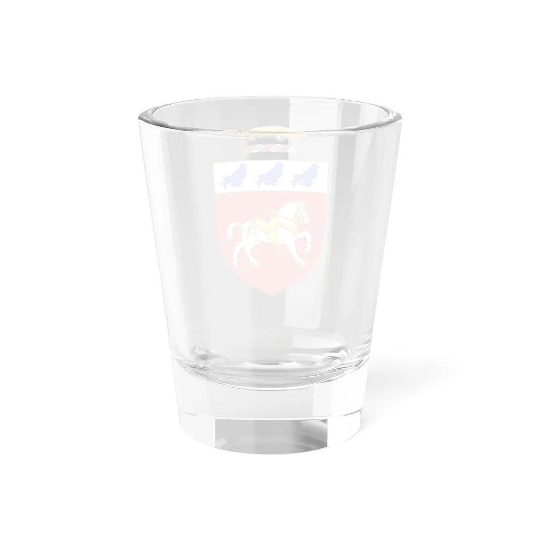 OHalloran arms with lizard crest (Ireland) (Coat of Arms) Shot Glass 1.5oz - Go Mug Yourself