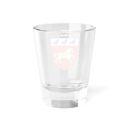OHalloran arms with lizard crest (Ireland) (Coat of Arms) Shot Glass 1.5oz - Go Mug Yourself