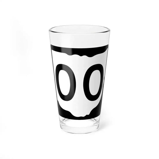 Ohio 2d template (Ohio) (Road Sign) Pint Glss 16oz 16oz - Go Mug Yourself