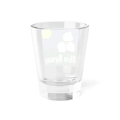 Ohio Byway sign (Ohio) (Road Sign) Shot Glass 1.5oz - Go Mug Yourself