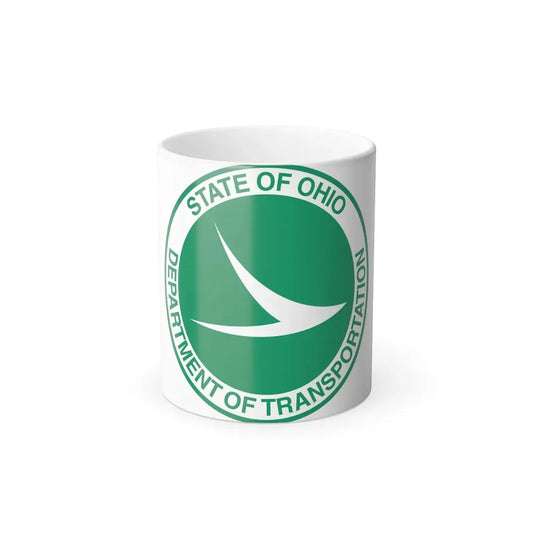 Ohio Department of Transportation - Color Changing Coffee Mug 11oz - Go Mug Yourself