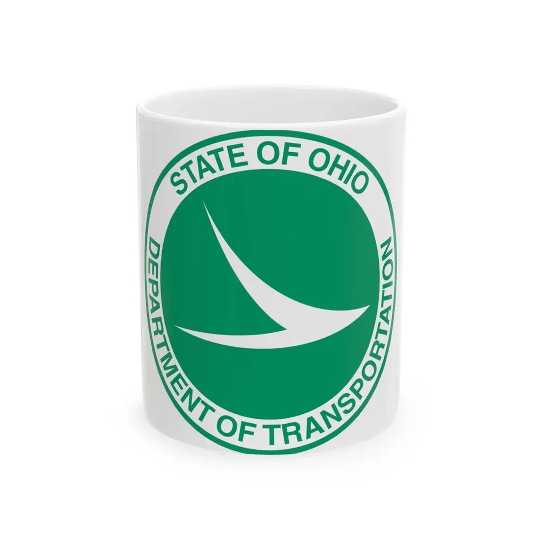 Ohio Department of Transportation - White Coffee Mug 11oz - Go Mug Yourself