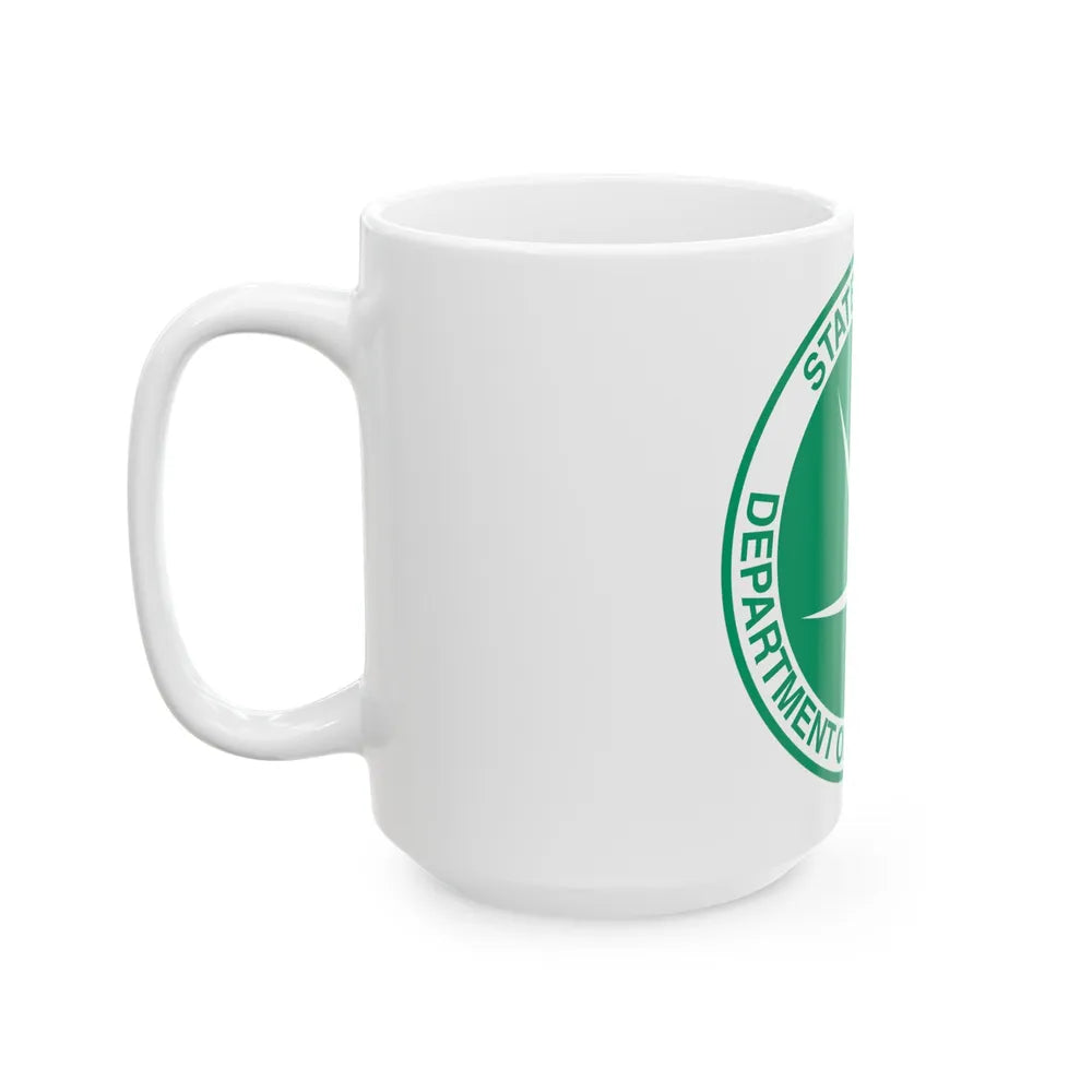 Ohio Department of Transportation - White Coffee Mug-Go Mug Yourself