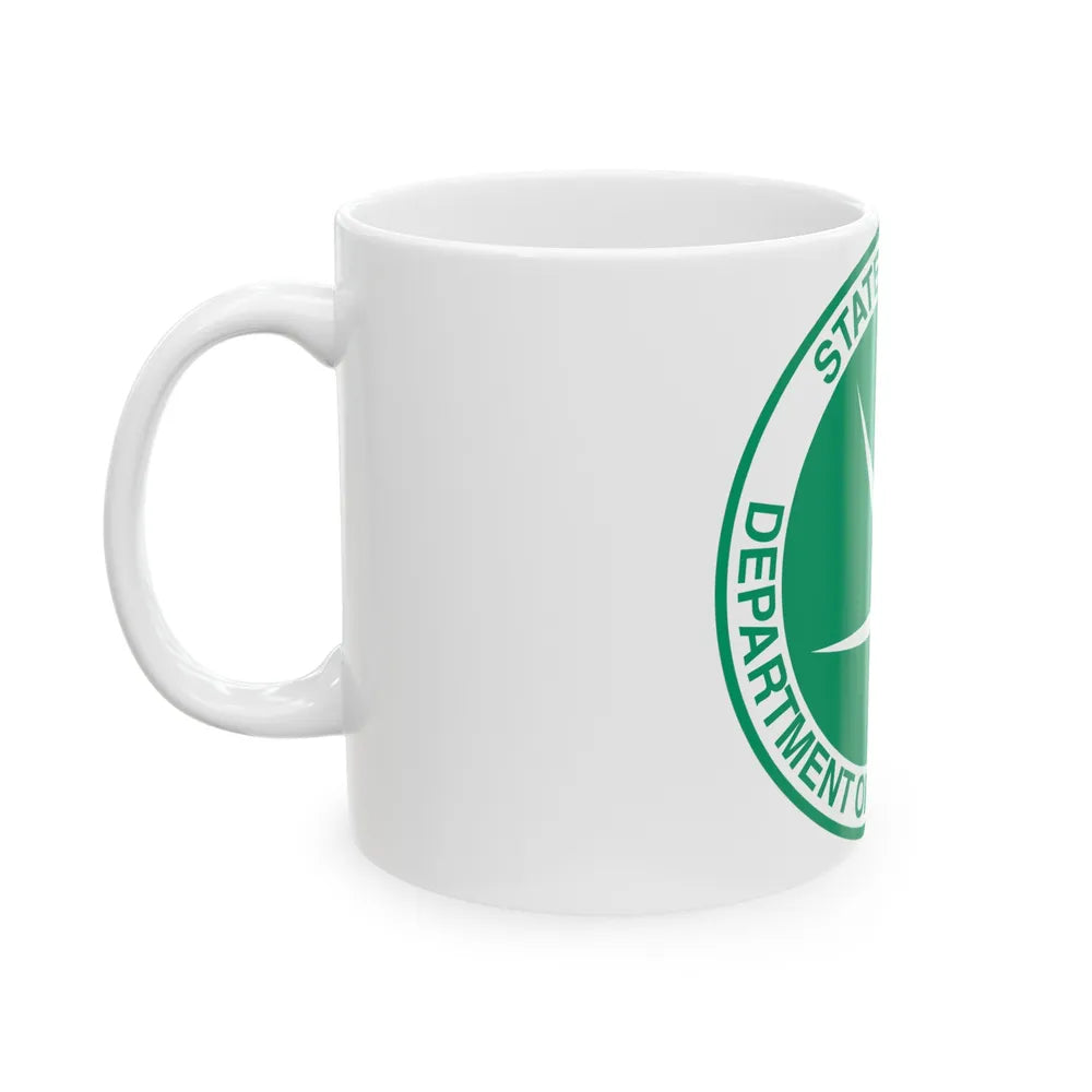 Ohio Department of Transportation - White Coffee Mug-Go Mug Yourself