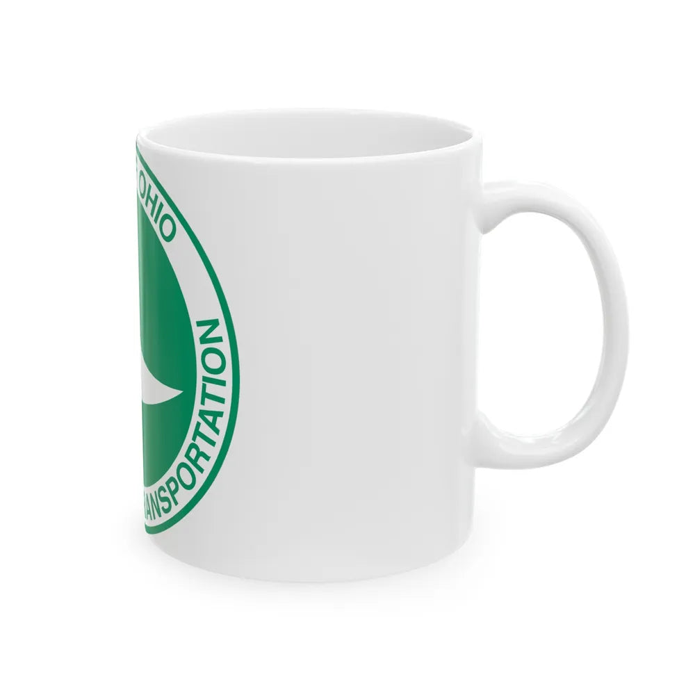 Ohio Department of Transportation - White Coffee Mug-Go Mug Yourself