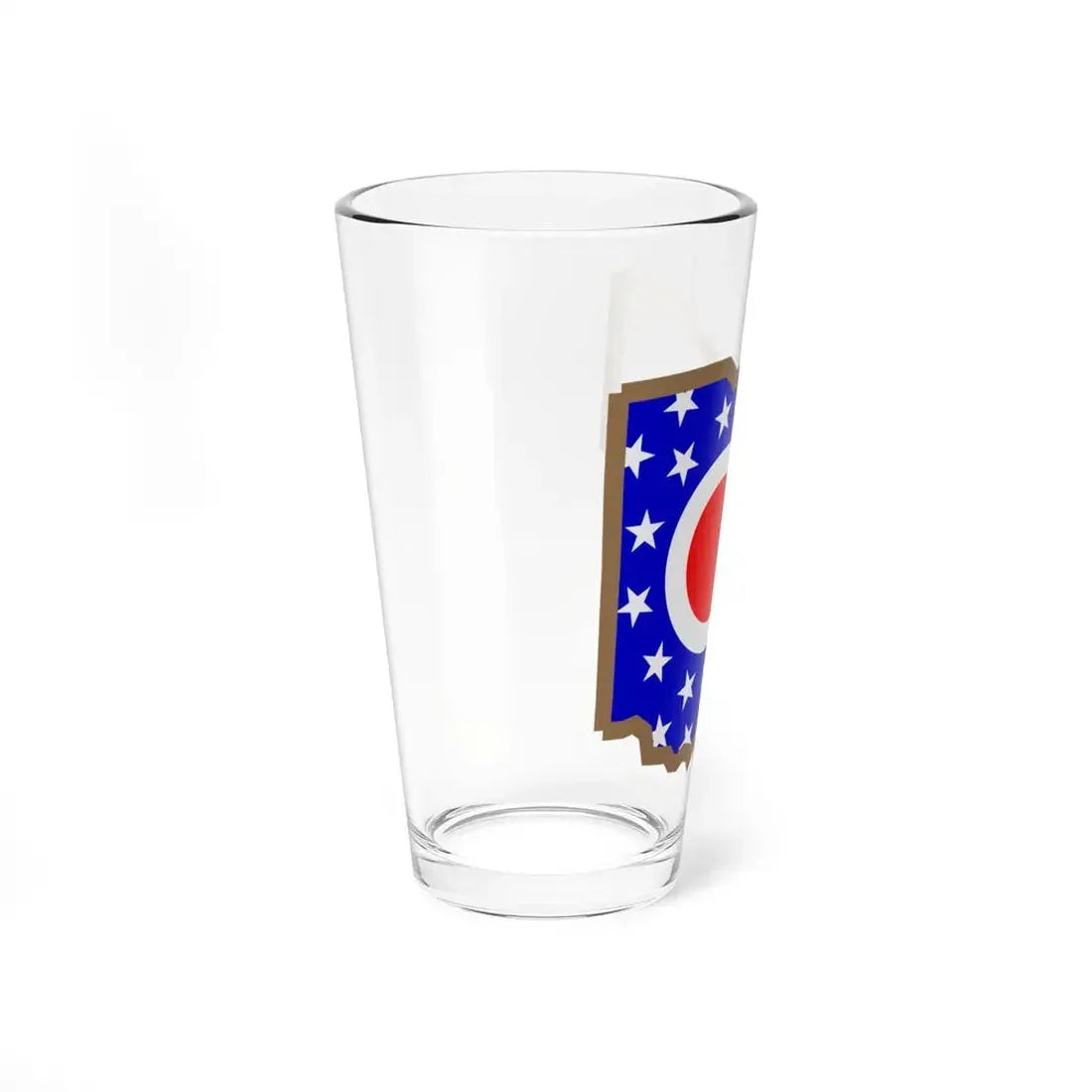 Ohio stub (United States) Pint Glass 16oz - Go Mug Yourself