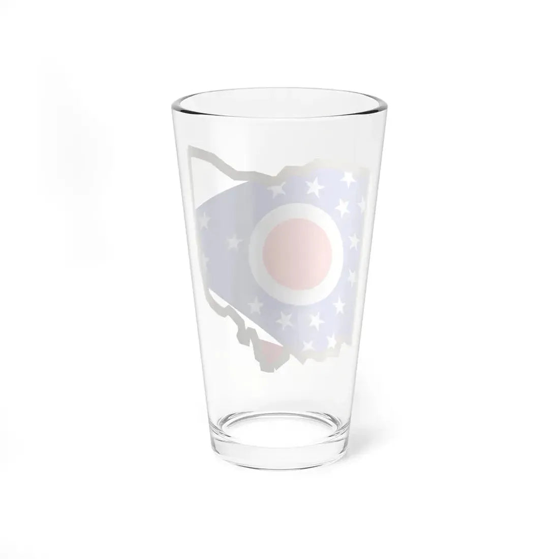 Ohio stub (United States) Pint Glass 16oz - Go Mug Yourself