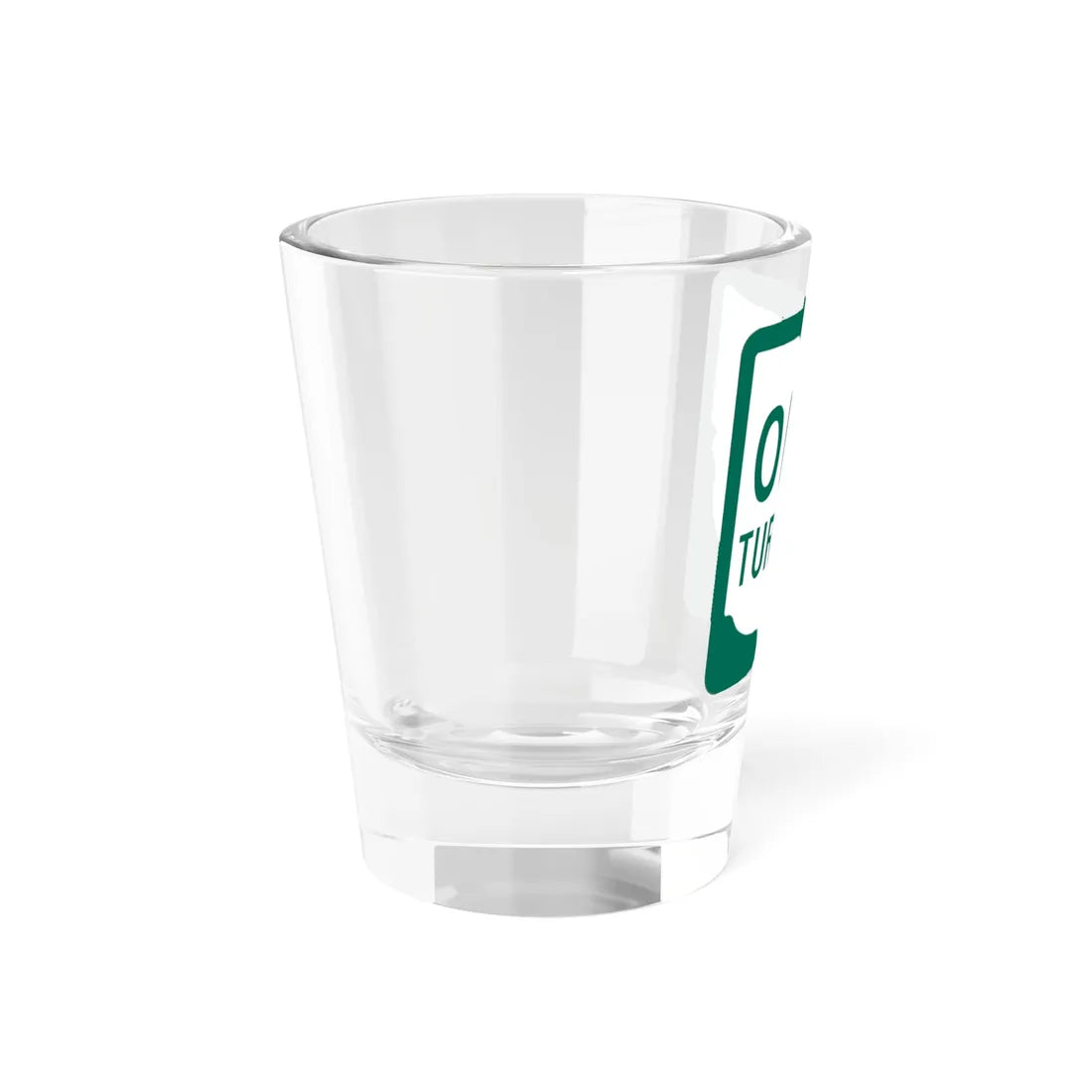 OhioTurnpike (Ohio) (Road Sign) Shot Glass 1.5oz - Go Mug Yourself