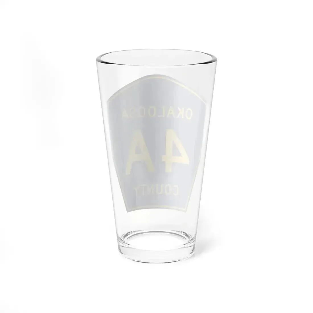 Okaloosa County 4A (Florida) (Road Sign) Pint Glass 16oz - Go Mug Yourself