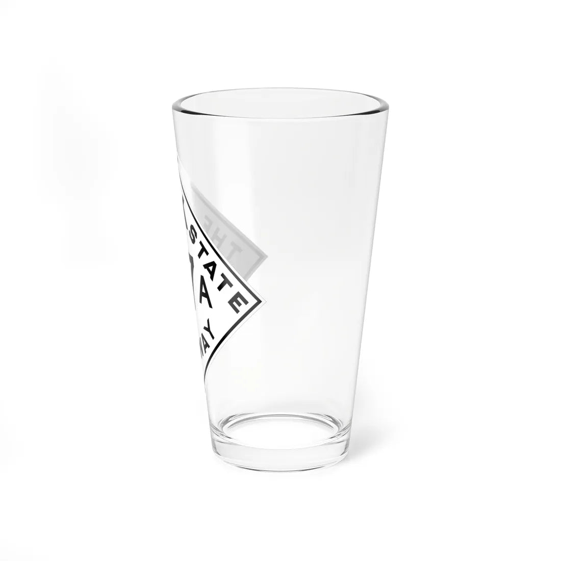 Oklahoma 47A 1948 (Oklahoma) (Road Sign) Pint Glss 16oz - Go Mug Yourself