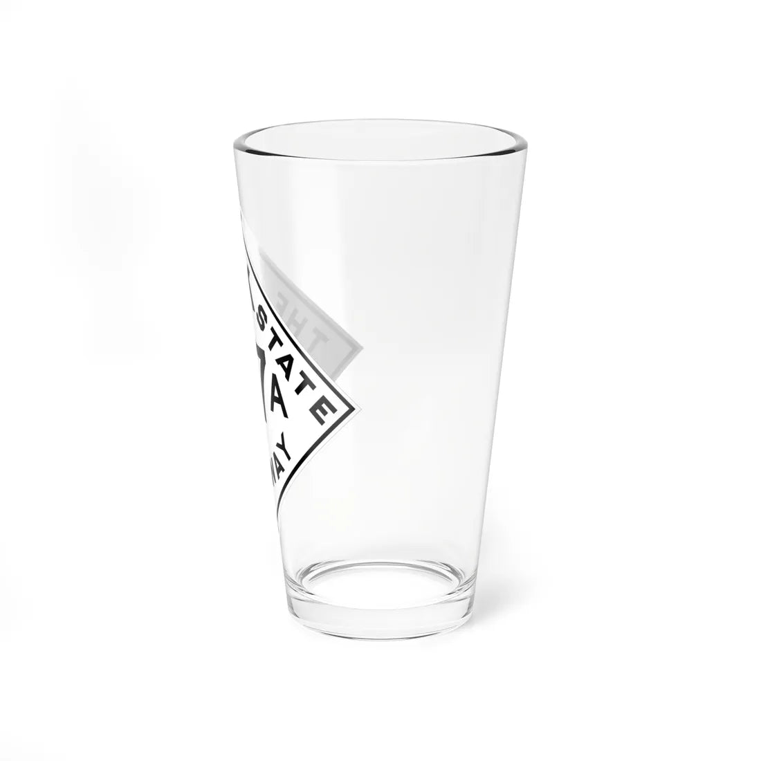 Oklahoma 77A 1948 (Oklahoma) (Road Sign) Pint Glss 16oz - Go Mug Yourself