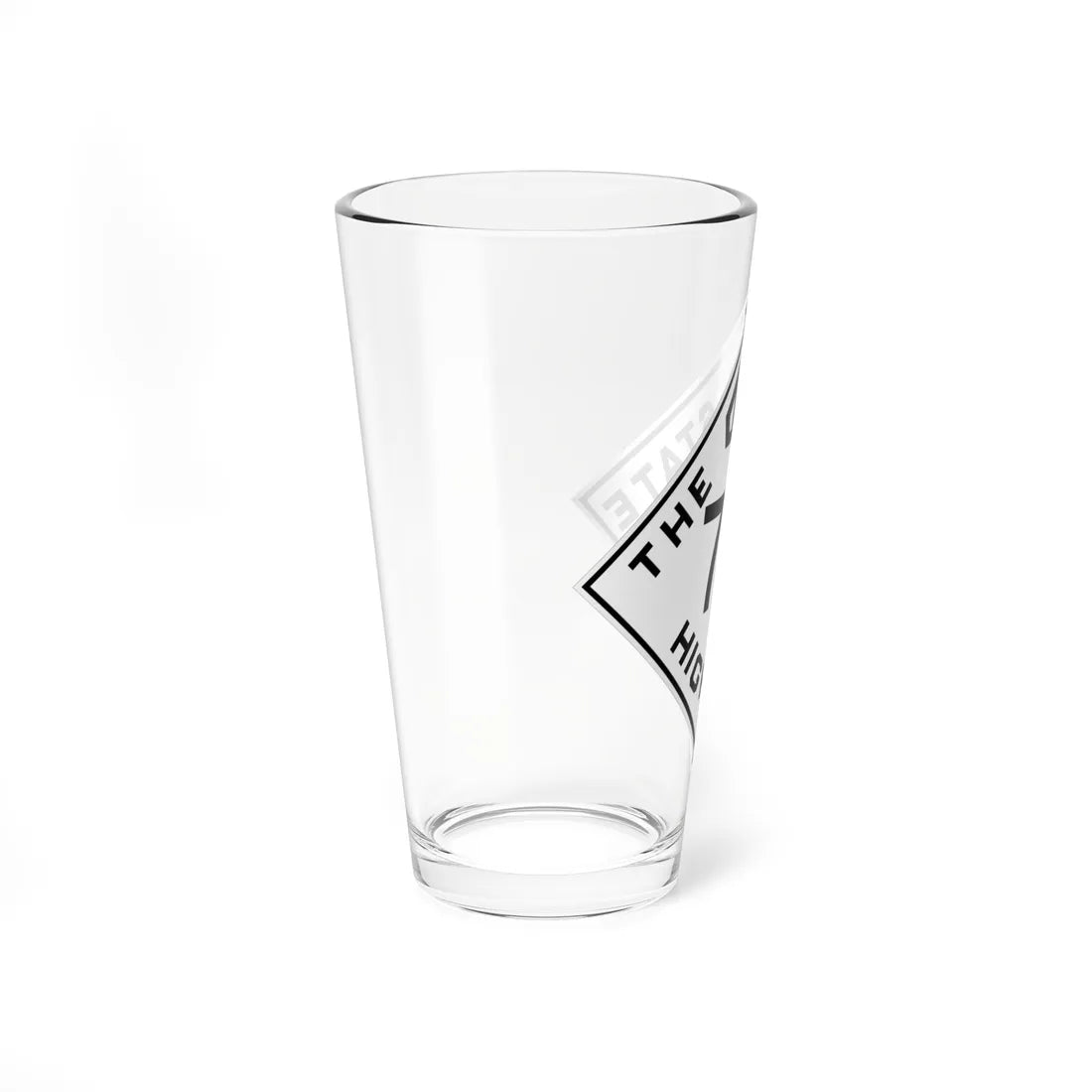 Oklahoma 78 1948 (Oklahoma) (Road Sign) Pint Glss 16oz - Go Mug Yourself