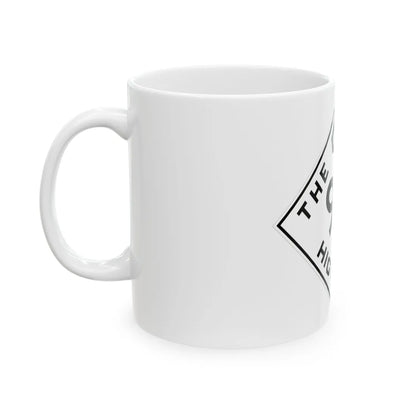 Oklahoma 90 1948 (Oklahoma) (Road Sign) White Coffee Mug - Go Mug Yourself