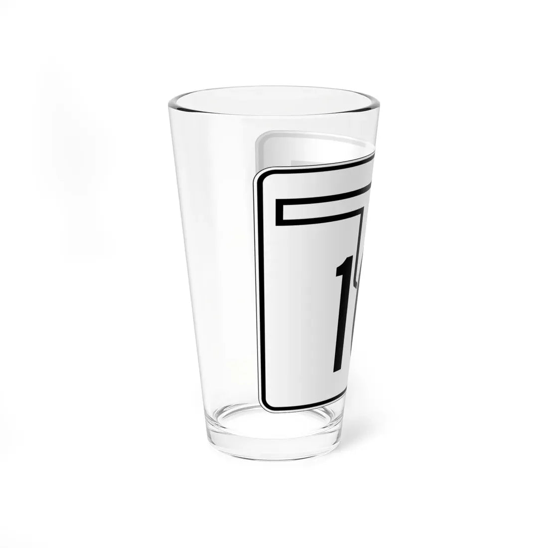 Oklahoma State Highway 101 (Oklahoma) (Road Sign) Pint Glass 16oz - Go Mug Yourself