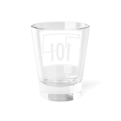 Oklahoma State Highway 101 (Oklahoma) (Road Sign) Shot Glass 1.5oz - Go Mug Yourself