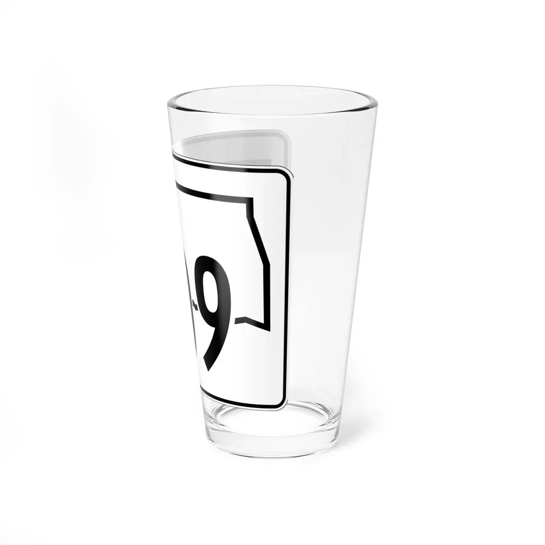 Oklahoma State Highway 109 (Oklahoma) (Road Sign) Pint Glass 16oz - Go Mug Yourself