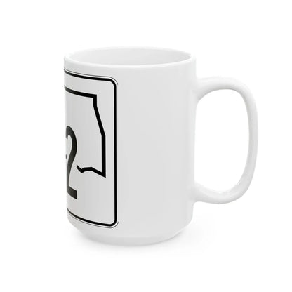 Oklahoma State Highway 112 (Oklahoma) (Road Sign) White Coffee Mug - Go Mug Yourself