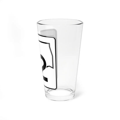 Oklahoma State Highway 12 (Oklahoma) (Road Sign) Pint Glss 16oz - Go Mug Yourself