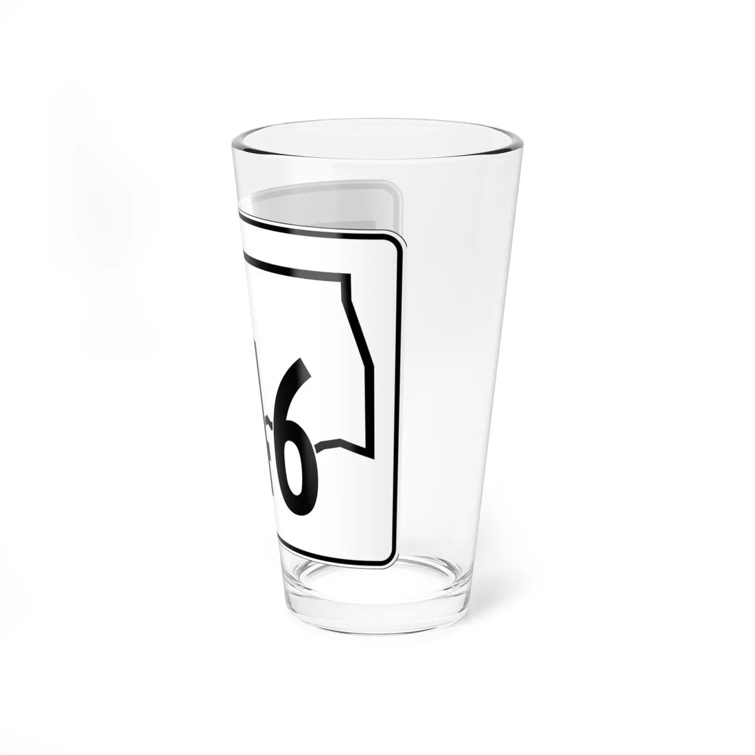 Oklahoma State Highway 146 (Oklahoma) (Road Sign) Pint Glss 16oz - Go Mug Yourself