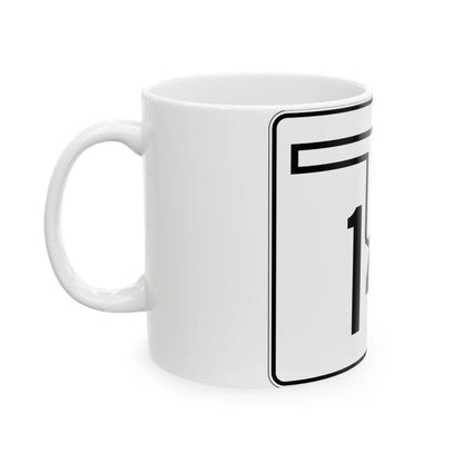 Oklahoma State Highway 146 (Oklahoma) (Road Sign) White Coffee Mug - Go Mug Yourself