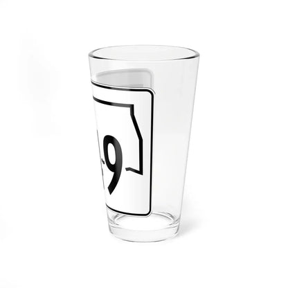 Oklahoma State Highway 149 (Oklahoma) (Road Sign) Pint Glass 16oz - Go Mug Yourself