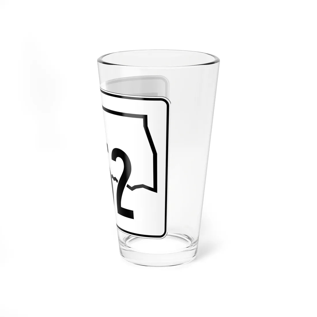 Oklahoma State Highway 152 (Oklahoma) (Road Sign) Pint Glss 16oz - Go Mug Yourself