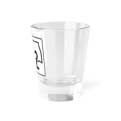 Oklahoma State Highway 152 (Oklahoma) (Road Sign) Shot Glass 1.5oz - Go Mug Yourself