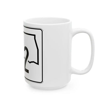 Oklahoma State Highway 162 (Oklahoma) (Road Sign) White Coffee Mug - Go Mug Yourself