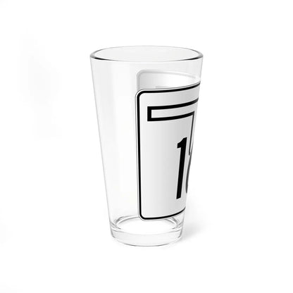 Oklahoma State Highway 167 (Oklahoma) (Road Sign) Pint Glss 16oz - Go Mug Yourself