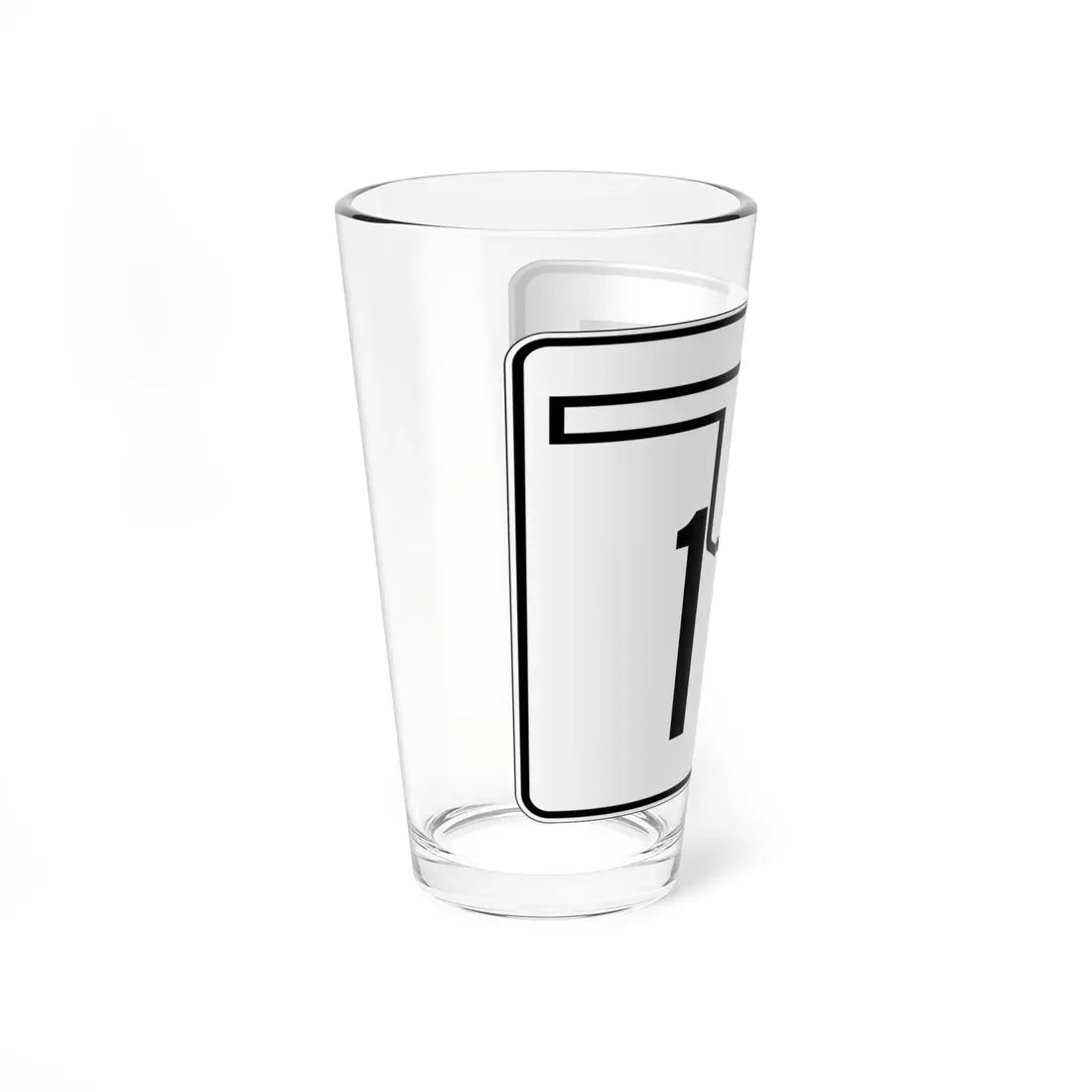 Oklahoma State Highway 17A (Oklahoma) (Road Sign) Pint Glass 16oz - Go Mug Yourself