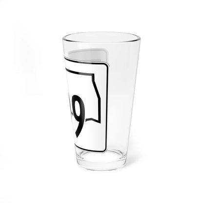 Oklahoma State Highway 199 (Oklahoma) (Road Sign) Pint Glss 16oz - Go Mug Yourself