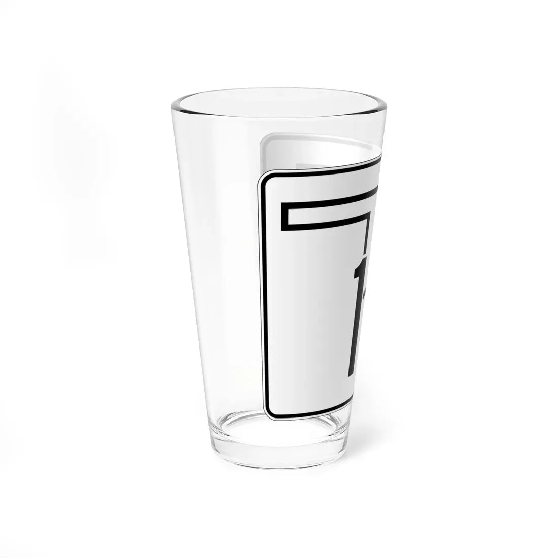 Oklahoma State Highway 19C (Oklahoma) (Road Sign) Pint Glass 16oz - Go Mug Yourself