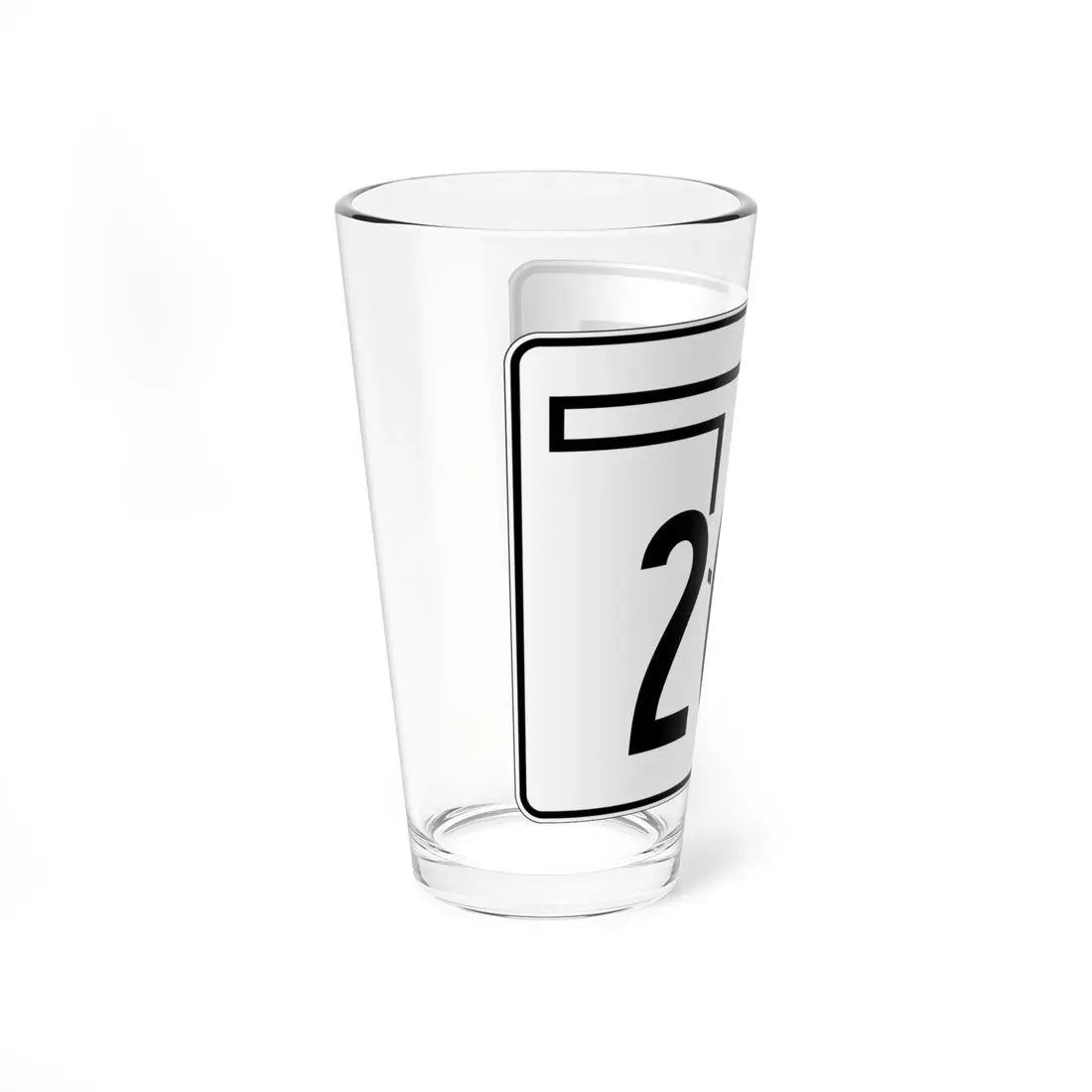 Oklahoma State Highway 209 (Oklahoma) (Road Sign) Pint Glass 16oz - Go Mug Yourself