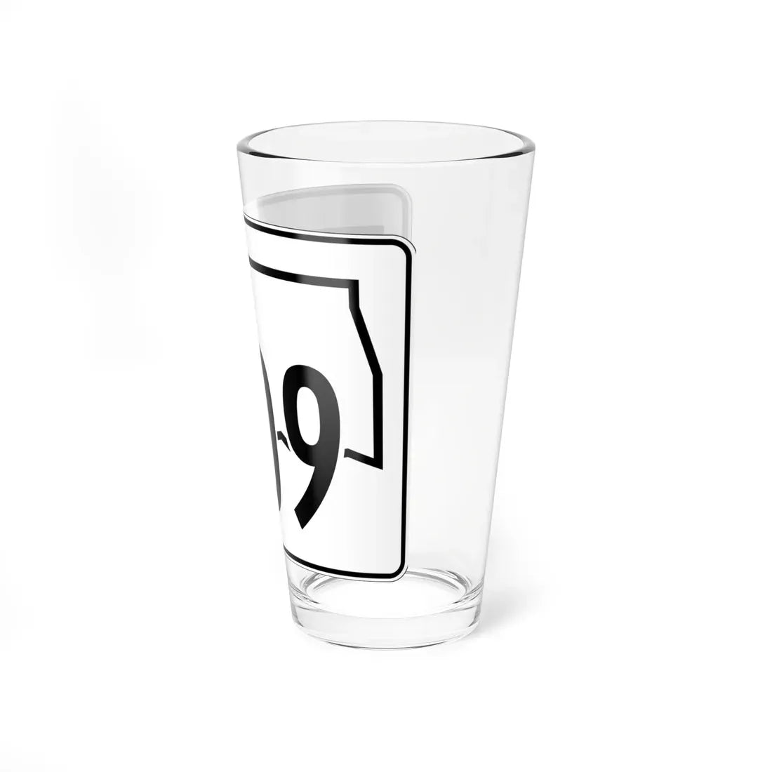 Oklahoma State Highway 209 (Oklahoma) (Road Sign) Pint Glass 16oz - Go Mug Yourself